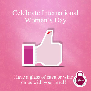 international women's day at Restaurante El Banco